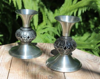 Old Vintage Sweden Ceramic Candleholders, Stamped on the Bottom - Etsy