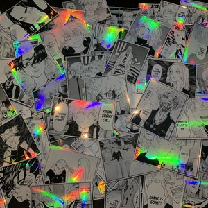 Anime Stickers / Collection 3 / Holo Stickers / Stickers for Phone Cases & Laptop etc.