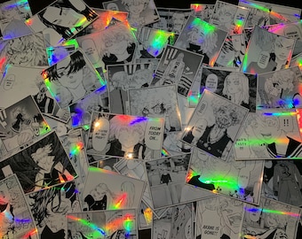 Anime Stickers / Collection 3 / Holo Stickers / Stickers for Phone Cases & Laptop etc.