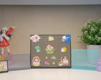 Pin Board for Desktops & Shelves 38 colors 4 sizes (Horizontal Version)