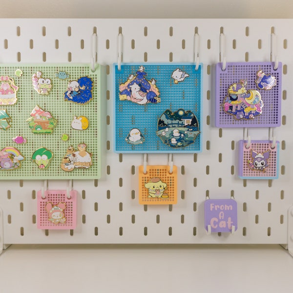 Pin Board for SKADIS Pegboards and wall 38 colors 5 sizes