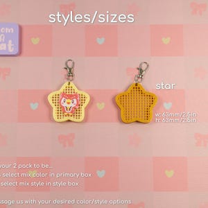 Pin Board Keychains 38 Colors 5 Styles - Etsy