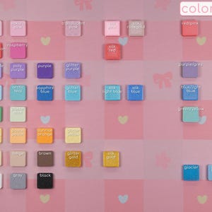 Artisan Keycap Tray for Desktop Storage and Display 38 colors 2 sizes image 2