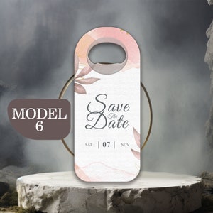 Regalo per Ospiti Pronto per l'Uso, Apribottiglie Magnetico Personalizzato per Matrimonio, Souvenir Memorabile la Celebrazione Matrimonio