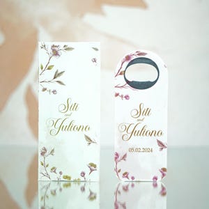 Magnete Matrimonio Regalo Ospiti, Bomboniere Personalizzate Pronte all'Uso Matrimoni & Eventi, Regalo Memorabile, Ricordo Unico della Festa