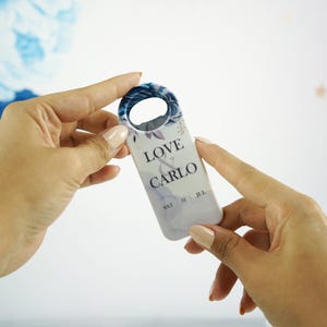 Magneti Save the Date per Frigorifero, Carte Magnetiche Save the Date, Apribottiglie Personalizzato, Magneti per Matrimonio, Magneti Nozze