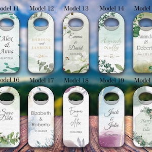 Apribottiglie Magnetico Personalizzato per Matrimoni – Bomboniere Stampate Misura, Souvenir , Regali Unici & Memorabili Occasioni Speciali