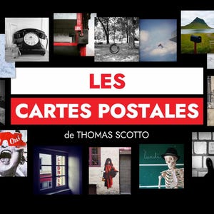 Lot de 5 cartes postales