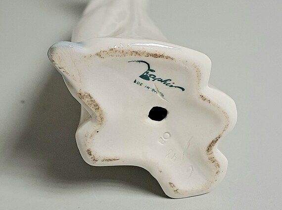 1970s Lladro Zaphir Porcelain Stretching Girl Figurine by Jose