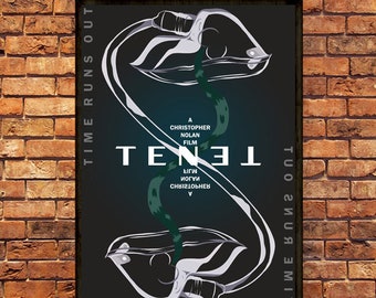 movie posters alternative Tenet Movie Artwork Alternative Cover Digital Poster