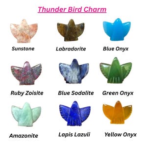 Hand-Carved Stone Eagle Pendant: Spiritual Totem Jewelry