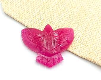 Gemstone Carving Eagle Charm, Natural Carved Gemstone Bird, Bird Charm Crystal  Jewelry Making Bead, Unique Eagle Necklace, Gift for Women
