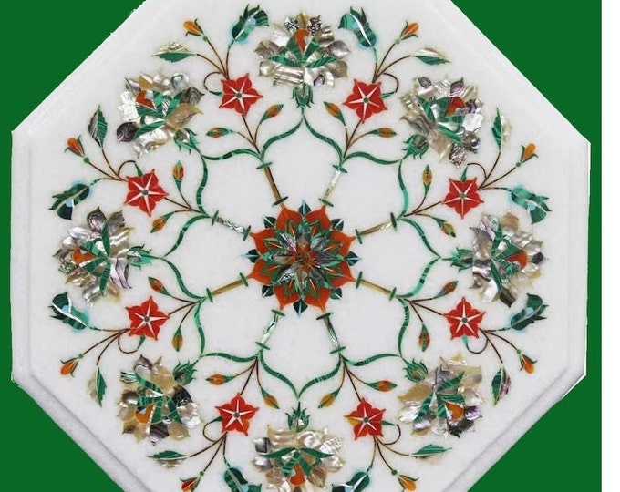 Transform Your Space with Enchanting Marble Corner Table Decor