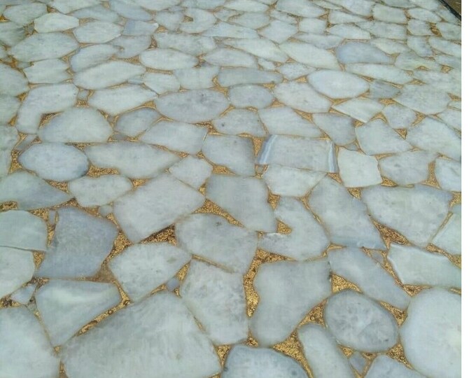 Agate stone Coffee, Dining Table Top, Handmade Art Furniture Home Decor