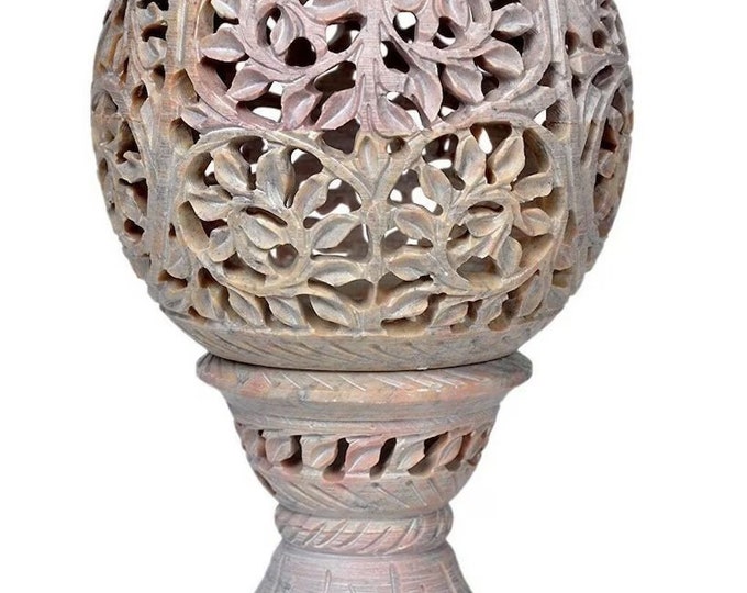 Candle Tea Light Holder Handicraft Carved Beautiful Home Decor