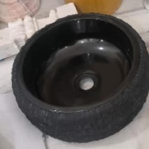 Lavabo de mármol negro Lavabo de mármol Lavabo de mármol Black Diamont