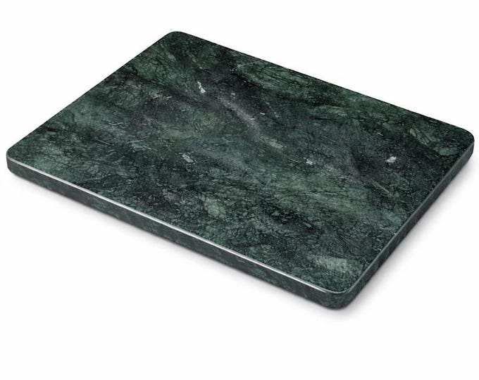 Handcrafted Green Marble Chakla – Rectangular Roti Rolling Board