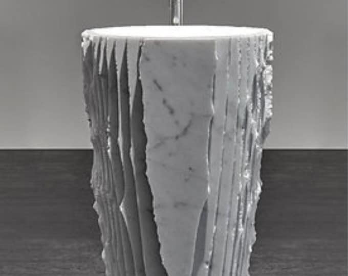 Designer Marble Pedestal Wash Basin Sink