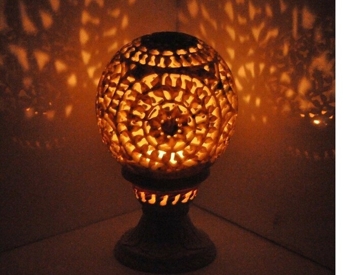 Tea Light Candle Holder Handicraft Carved Beautiful Home Decor And Gifts