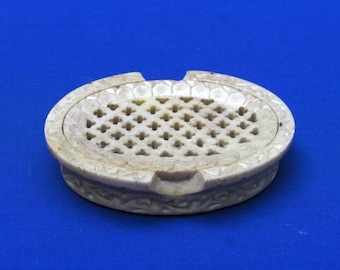 Jabonera de mármol Accesorios de baño Trabajo hecho a mano Decoración del hogar