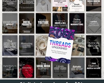 Ultimate Faceless Digital Marketing Kit | Mega Resell Vault with PLR MRR | Digital Products | Faceless YouTube Automation | Resell Rights