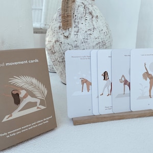 Cartes d’affirmation du bon mouvement