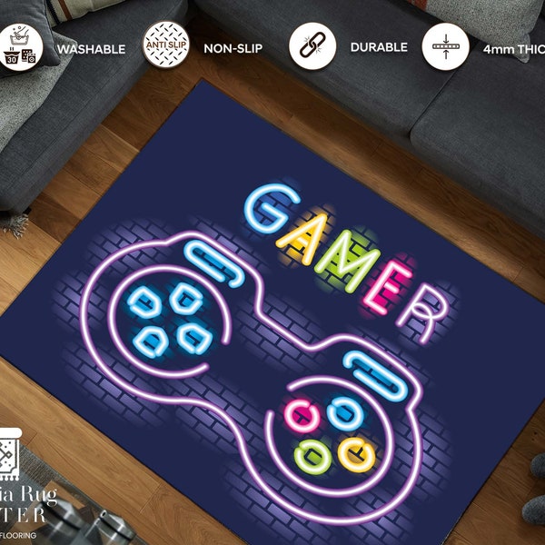 Game Room Rug Etsy