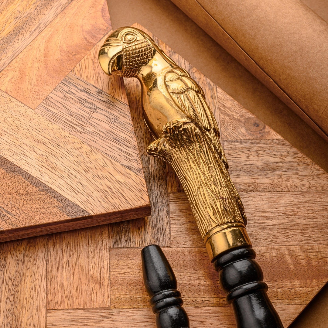 Wooden Walking Stick Irish Walking Cane Devil's Walking Cane Foldable