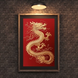 Gerahmtes Poster