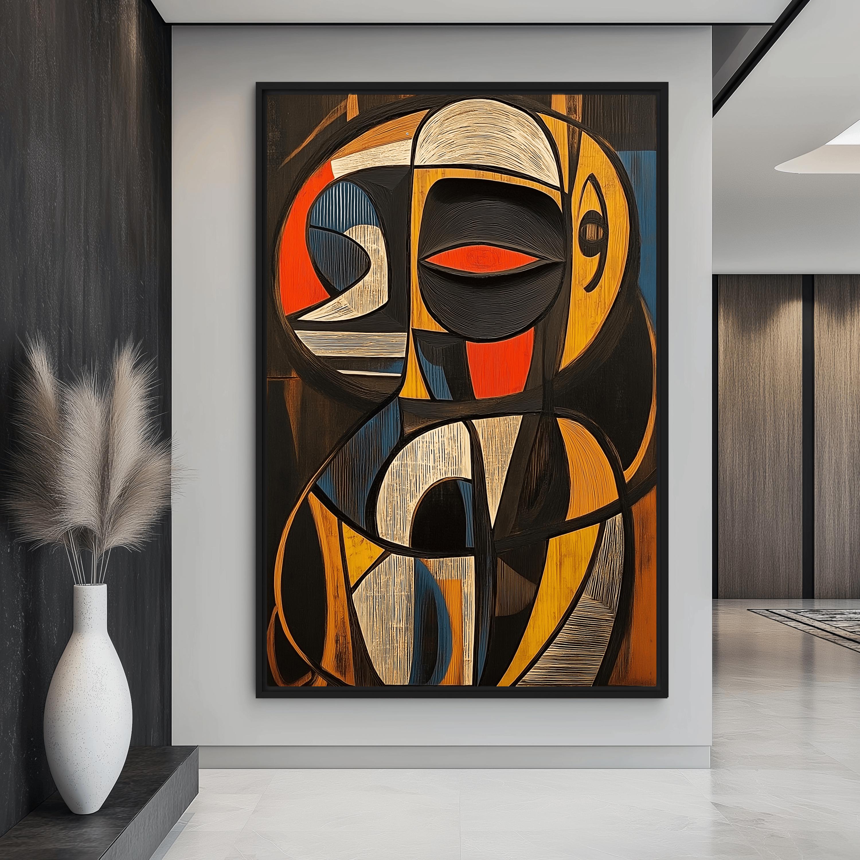African Abstract Art Digital Print: Ethnic Home Decor (digital Download ...