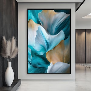 Teal Modern Art Digital Print, Teal Wall Art, Teal Abstract Art, Teal Decor, Teal Art, Teal Wall Decor, Turquoise Art, Turquoise Wall Art