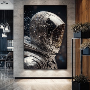 Astronaut Digital Print, Space Astronaut, Astronaut Print, Gift For Him, Space Art, Astronaut Art, Nasa, Outer Space, Astronaut, Digital Art