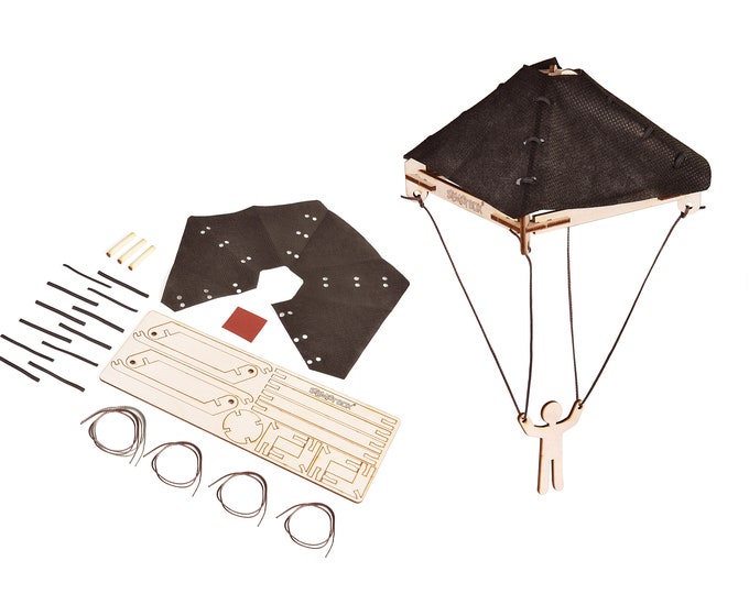 Kit de bricolage jouet éducatif pour enfants Léonard de Vinci, artisanat scientifique amusant, tige en bois, technologie, ingénierie et mathématiques