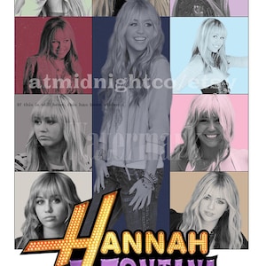 Hannah Montana eras png design