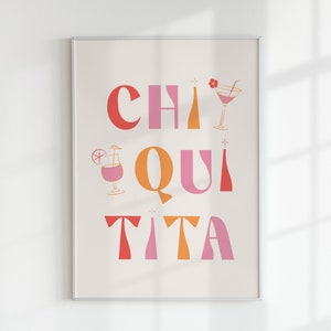 Chiquitita print, Mamma Mia movie poster, Chiquitita wall art, Cocktails, Abba songs, Abba lyric, Mamma Mia printable, Mamma Mia home decor