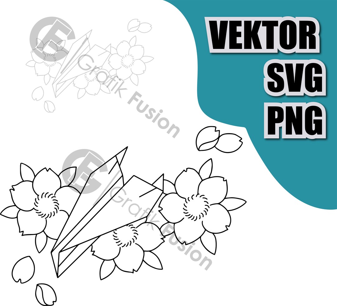 Paper Flyer Vector File PNG SVG Tattoostyle Etsy