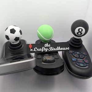 Sports Ball Joystick for Electric Wheelchair | Ergonomic 3D Printed Powerchair Handle | Disability Mobility Aid