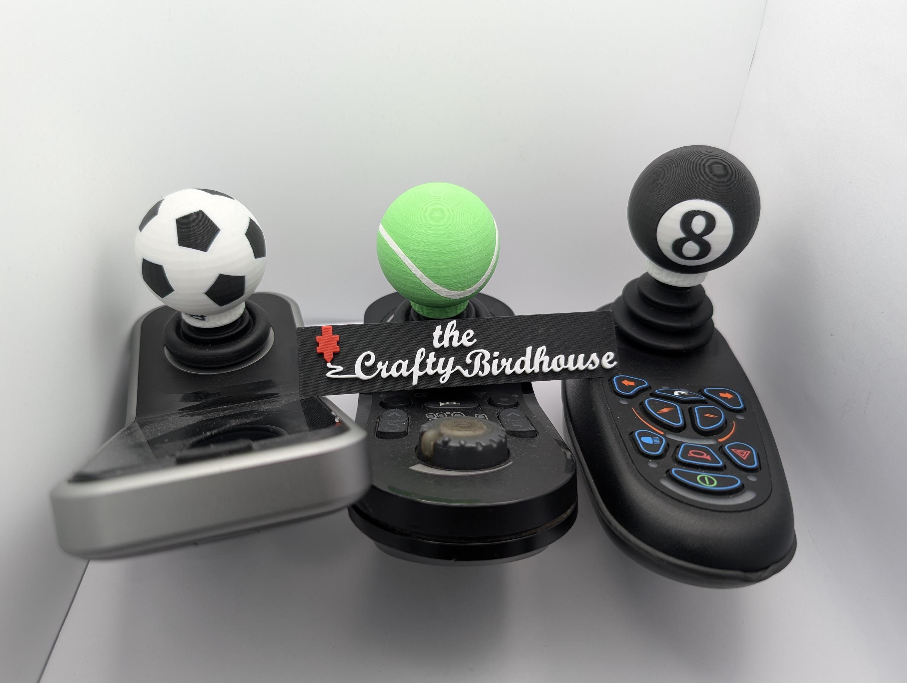 Sports Ball Joystick for Electric Wheelchair | Ergonomic 3D