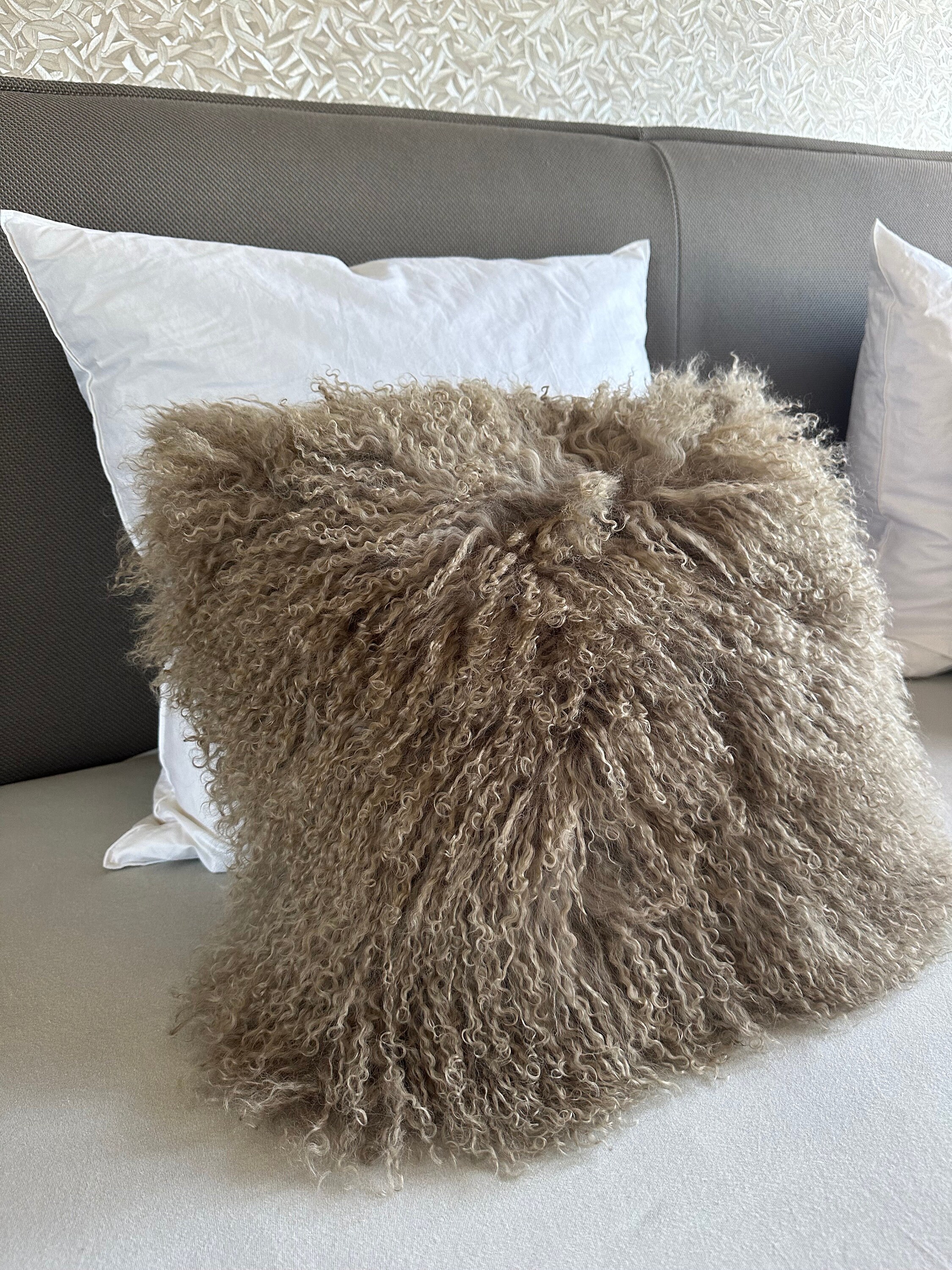 Mongolian Lamb Pillow Etsy Ireland