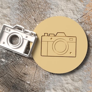 Retro Camera Cookie Cutter | SLR Camera Cookie Cutter Fondant | Photography Gift Photographer Polymer Clay | Multi-Size