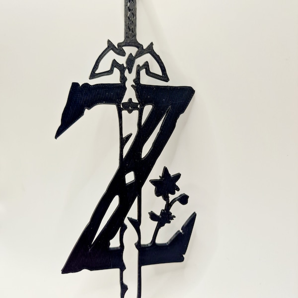 Zelda logo wall art wall decoration wall art nintendo gift idea