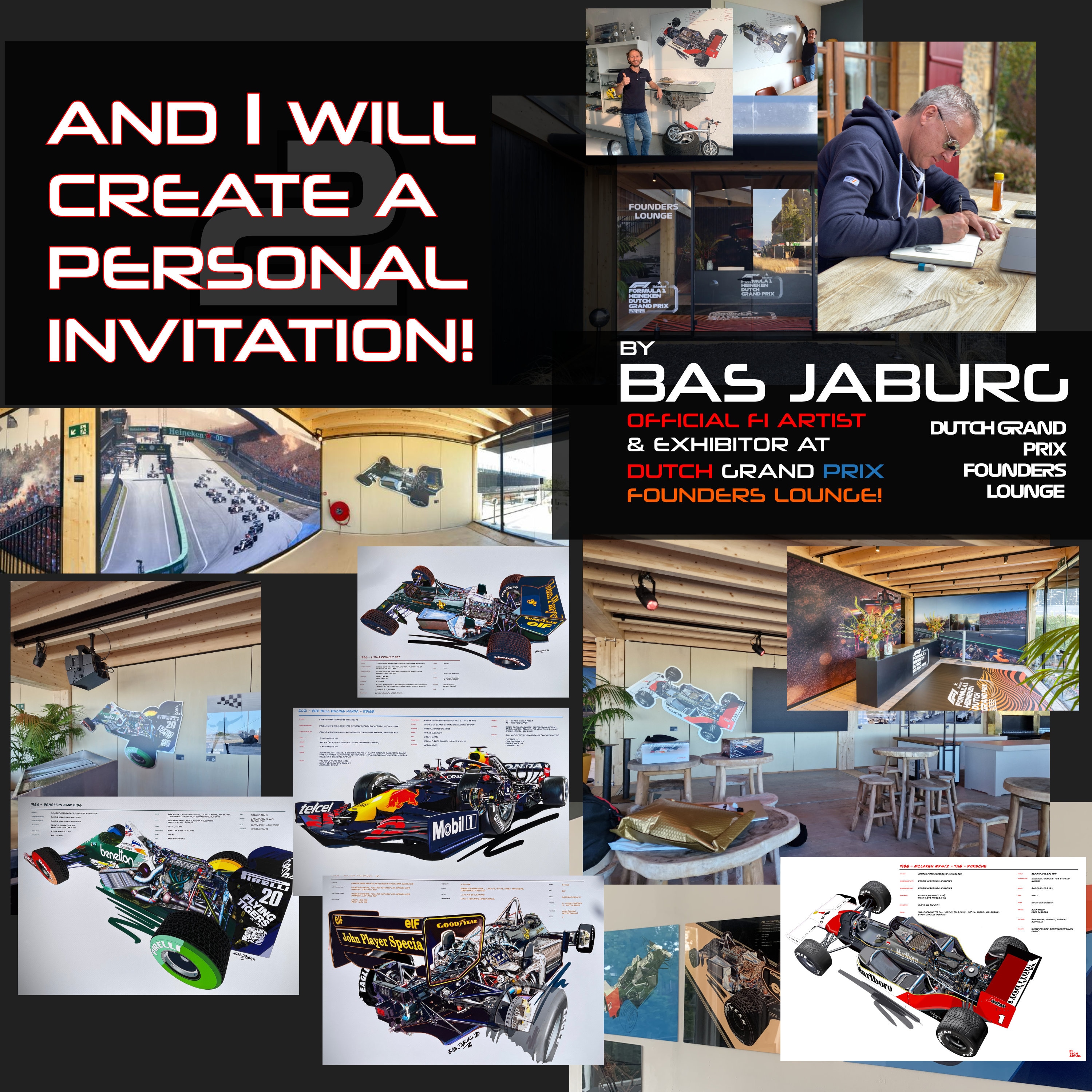 Grand Prix F1 Formula 1 Ticket Voucher Invite Personalised Etsy