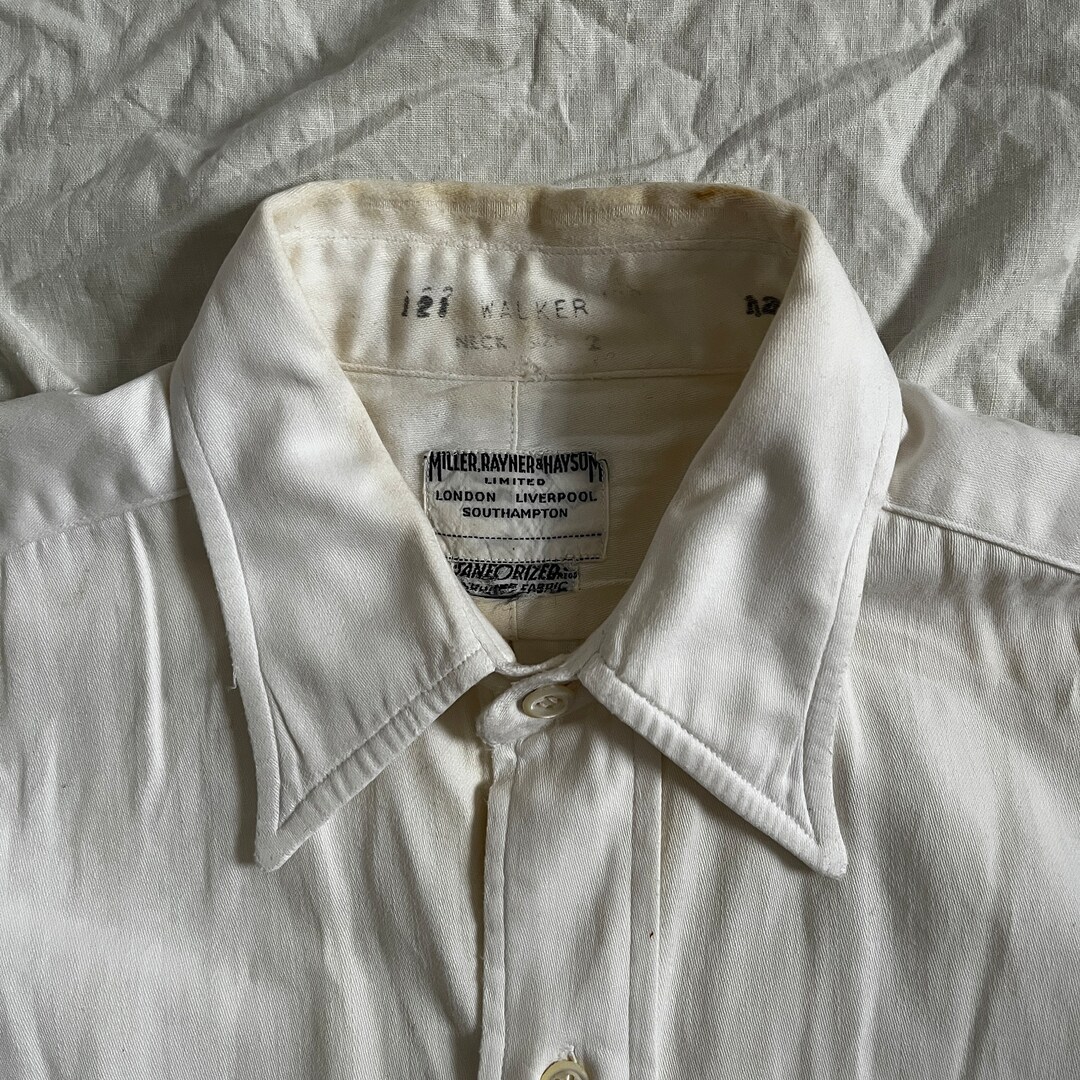 1940s Spearpoint Shirt 15 - Etsy