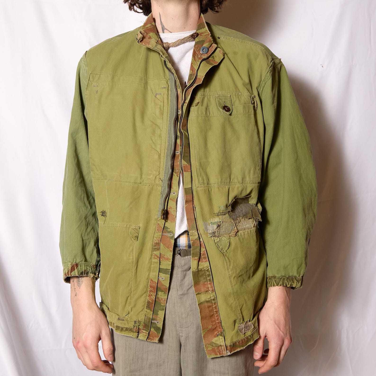 French TAP 47/56 Paratrooper Smock With Scab Darning - Etsy