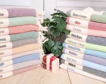 Bridal Shower Gift, Bridesmaid Gifts, Bachelorette Party Favor, Personalized Gift, Home Decor, Kitchen Towels, Custom Wedding Gift