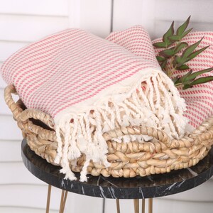 Toalla de baño, regalo personalizado para él, toalla de algodón bermellón de 40 x 71 pulgadas, regalos personalizados, regalos para él, linda toalla de playa, imagen 5