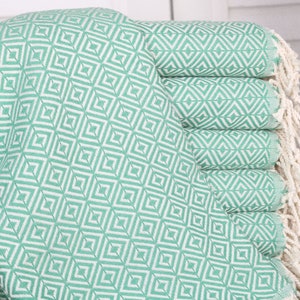 Cadeau handdoek bruidsmeisje, cadeau voor thuis, 40 x 67 inch groene katoenen handdoek, gepersonaliseerd huwelijkscadeau, cadeau voor vriend,