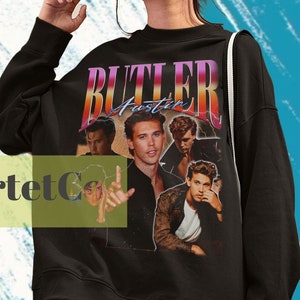 Austin Butler, Austin Butler Sweater, Austin Butler Sweatshirt, Austin Butler Gift, Retro Austin Butler Gift, Vintage Austin Butler Clothing