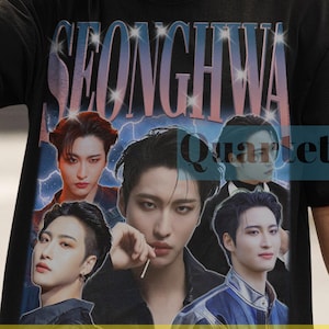 SEONG HWA Retro Shirt, Seong Hwa Shirt, SeongHwa Kpop Tshirt, SeongHwa Tees, SeongHwa Sweater, Park SeongHwa Merch, ATEEZ Kpop Idol Gift
