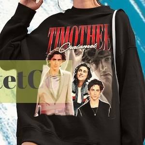 Timothee Chalamet, Timothee Chalamet Sweatshirt, Timothee Chalamet Merch, Vintage Timothee Chalamet Sweater, Timothee Chalamet Film Poster